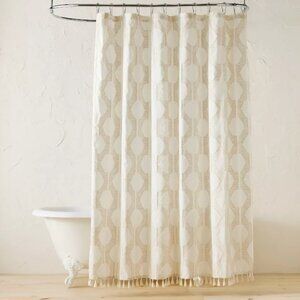 In The Name of Love Clipped Shower Curtain- Opalhouse Designed by Jungalow NWT